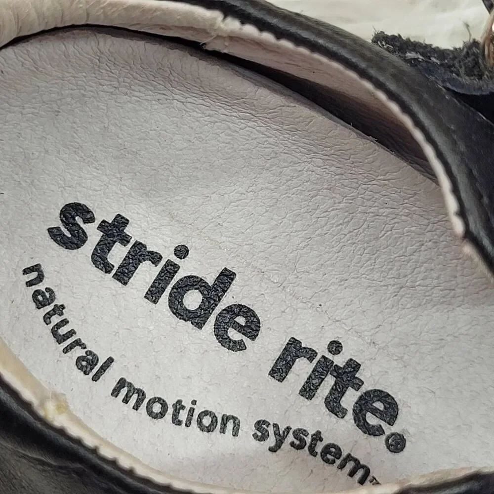 Stride Rite Infant Black Nicolette Mary Janes Size 5 M